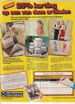 Retro reclame 1980 Neckermann catalogus korting op mode, Ophalen of Verzenden