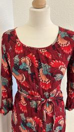 Prachtig wijnrood jurkje van King Louie maat 42 1076, Maat 42/44 (L), Ophalen of Verzenden, Zo goed als nieuw, Knielengte