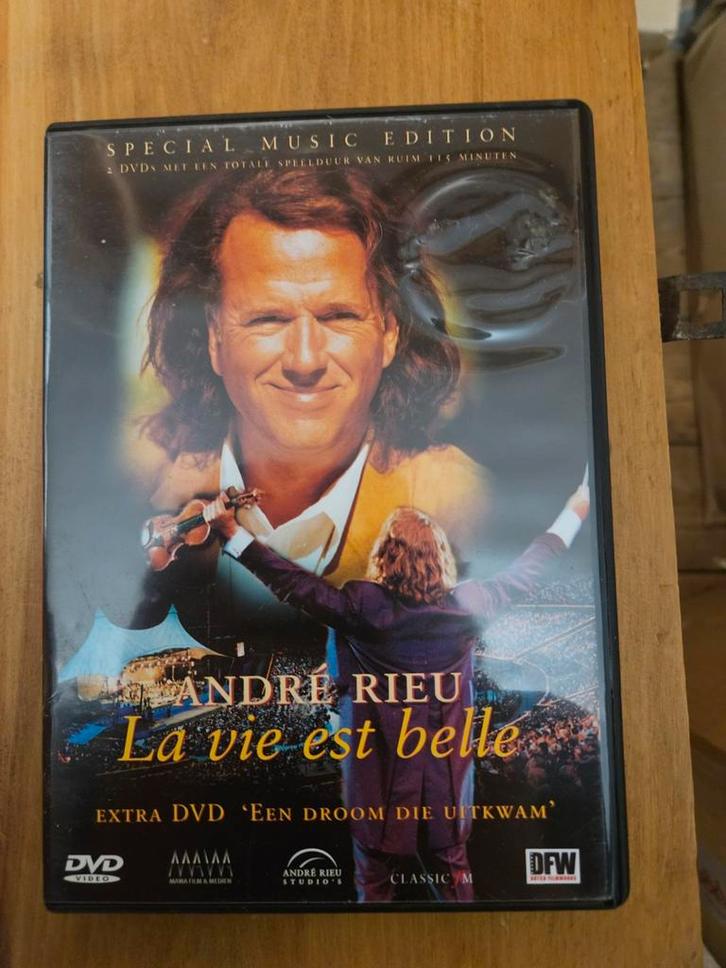 André Rieu - La vie est belle DVD Special Music Edition, Cd's en Dvd's, Dvd's | Muziek en Concerten, Ophalen of Verzenden