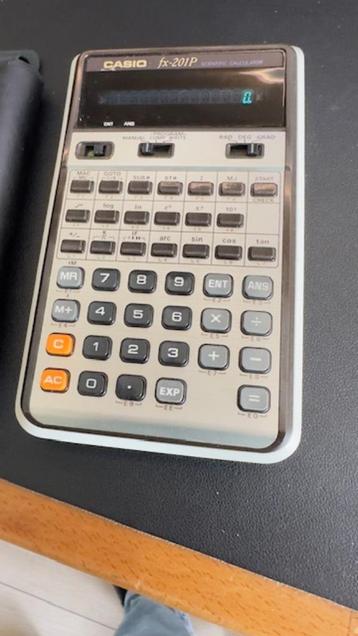 casio fx201p vintage rekenmachine beschikbaar voor biedingen