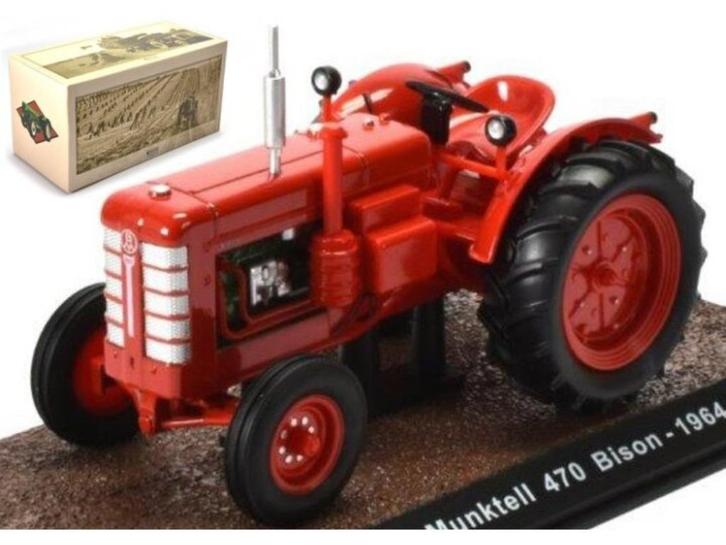 Bolinder MUNKTELL 470 BISON TRACTOR 1964, Hobby en Vrije tijd, Modelauto's | 1:32, Nieuw, Tractor of Landbouw, Overige merken