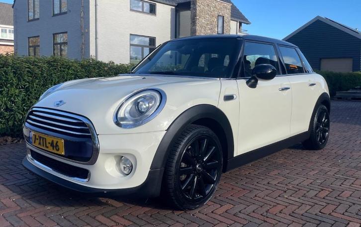 Mini 1.5 Cooper 5D 2014 Wit Nieuwstaat 41000 km !!!, Auto's, Mini, Particulier, Cooper, ABS, Airbags, Airconditioning, Bluetooth