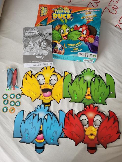 Peeking Duck spel z.g.a.n., Hobby en Vrije tijd, Gezelschapsspellen | Bordspellen, Zo goed als nieuw, Ophalen of Verzenden