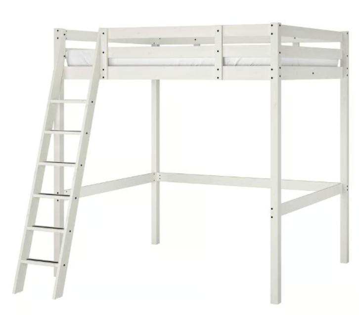 IKEA STORÅ Hoogslaper, Huis en Inrichting, Slaapkamer | Stapelbedden en Hoogslapers, Zo goed als nieuw, Hoogslaper, 140 cm, 200 cm