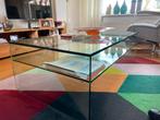 Glazen design salontafel, Huis en Inrichting, 50 tot 100 cm, Minder dan 50 cm, Glas, 150 tot 200 cm