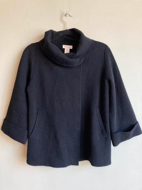 Adrienne Vittadini kasjmier vest maat S zwart, Kleding | Dames, Truien en Vesten, Zo goed als nieuw, Maat 36 (S), Zwart, Verzenden