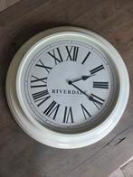 Riverdale Wandklok - 60 cm, Ophalen, Zo goed als nieuw, Analoog, Wandklok