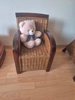 Gratis Vintage Rotan Kinderstoel, Ophalen, Riet of Rotan, Gebruikt, Bruin