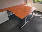 Nette bureaus 90x180, in hoogte verstelbaar, Ophalen, In hoogte verstelbaar, Zo goed als nieuw, Bureau