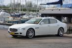 Maserati Quattroporte 4.2 2004 | Nwe APK | Unieke kleurstel., Auto's, Maserati, Automaat, 8 cilinders, 402 pk, Wit