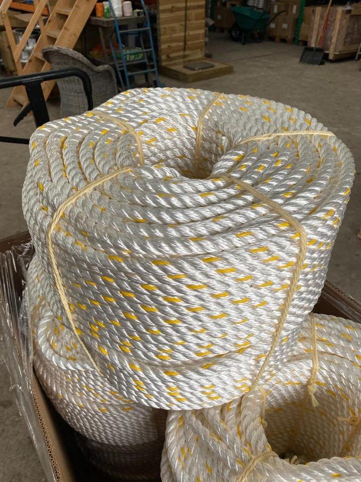 TOUW POLYESTER 18mm rollen a 220mtr., Watersport en Boten, Accessoires en Onderhoud, Nieuw, Overige typen, Ophalen