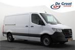 Mercedes-Benz Sprinter 317 CDI Aut. L2H1 Leer, Standkachel,, Auto's, Bestelauto's, Automaat, Achterwielaandrijving, Gebruikt, Zwart