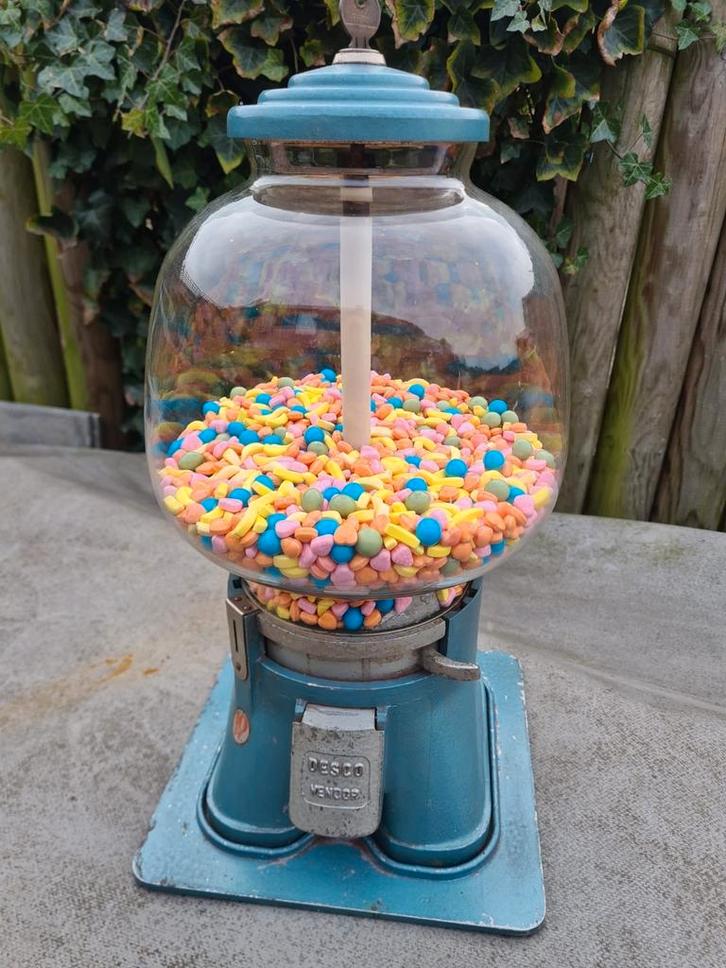 FIFTIES SIXTIES DESCO PINDA / NOOTJES AUTOMAAT, Verzamelen, Automaten | Overige, Zo goed als nieuw, Ophalen