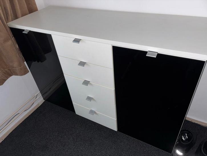Mooie Dressoir met Lades en Deuren, Huis en Inrichting, Kasten | Dressoirs, Zo goed als nieuw, 100 tot 150 cm, 25 tot 50 cm, Met lade(s)