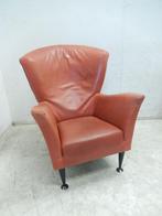 Montis Castor in cognackleurig leer, Huis en Inrichting, Fauteuils, Niet ingevuld, Gebruikt, Niet ingevuld, Niet ingevuld