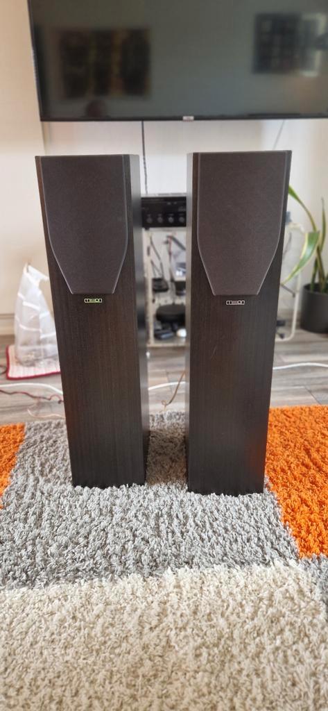 Mission M73  luidsprekers, Audio, Tv en Foto, Luidsprekers, Zo goed als nieuw, Front, Rear of Stereo speakers, 60 tot 120 watt