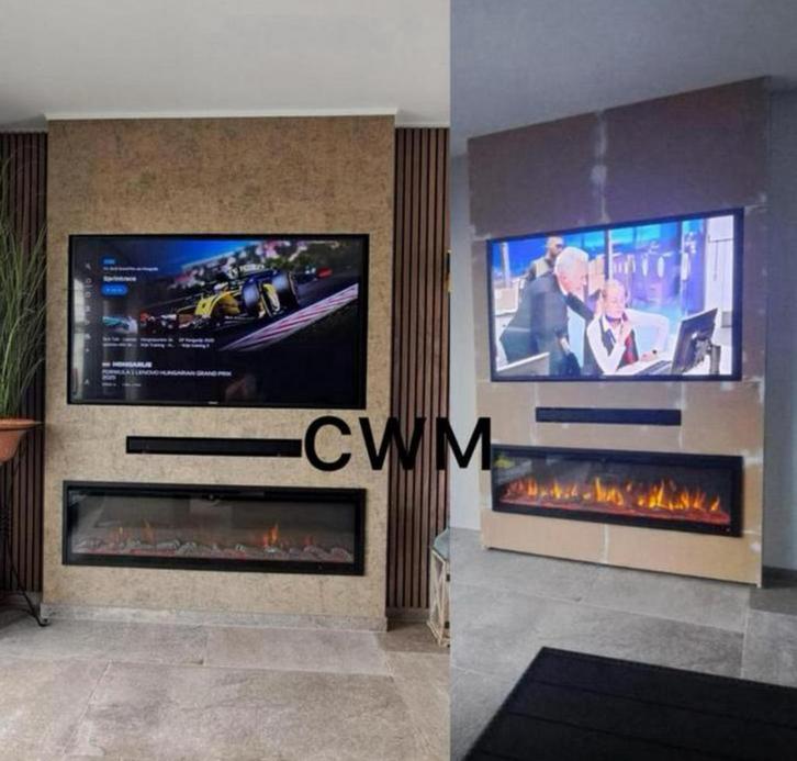 Cinewall betaalbaar maken, Huis en Inrichting, Haarden, Zo goed als nieuw, Ophalen of Verzenden