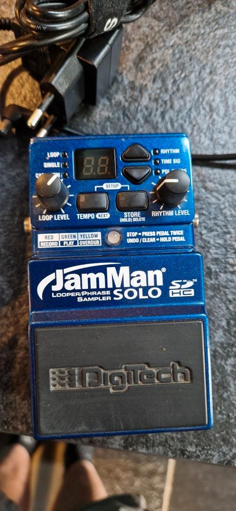 Digitech Jamman solo sd/hc looper, Muziek en Instrumenten, Effecten, Zo goed als nieuw, Ophalen of Verzenden