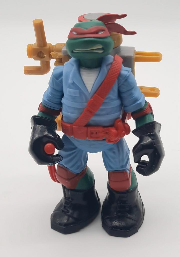 TMNT Teenage Mutant Ninja Turtles Ooze Tossin' Raphael 2012, Verzamelen, Poppetjes en Figuurtjes, Gebruikt, Ophalen of Verzenden