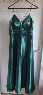 Groene galajurk, Kleding | Dames, Ophalen, Galajurk, Maat 46/48 (XL) of groter, Zo goed als nieuw