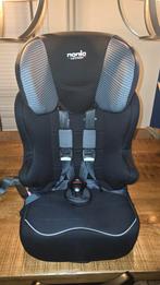 2x Nania autostoeltje zwart/grijs, Autogordel, 15 t/m 36 kg, Zo goed als nieuw, Ophalen