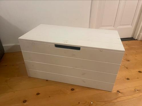 Wood opbergkist speelgoedkist, Huis en Inrichting, Woonaccessoires | Kisten, Zo goed als nieuw, Minder dan 50 cm, 50 tot 100 cm