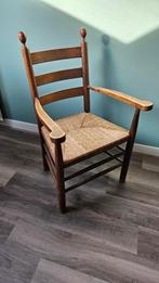 haardstoel met biezen zitvlak, Antiek en Kunst, Ophalen