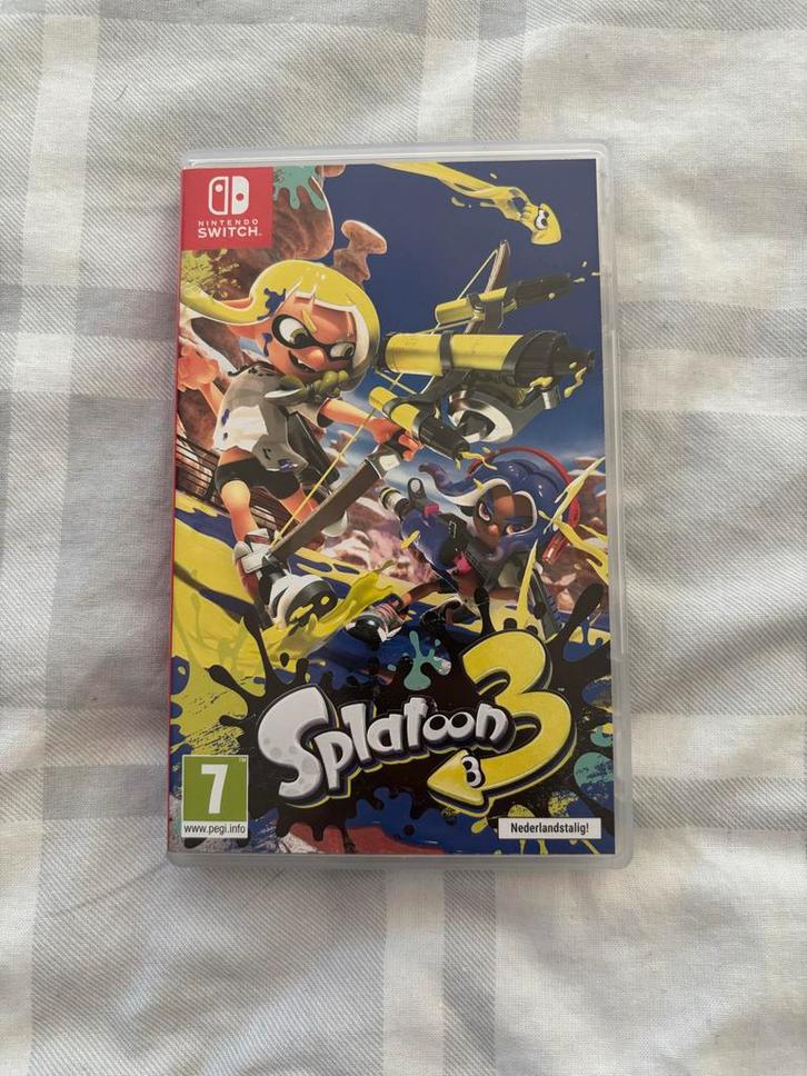 Splatoon 3, Spelcomputers en Games, Games | Nintendo Switch, Zo goed als nieuw, Overige genres, 1 speler, Vanaf 12 jaar, Online