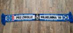 Sjaal PEC Zwolle - Wilhelmina 08, Ophalen of Verzenden, Zo goed als nieuw, Overige binnenlandse clubs, Vaantje of Sjaal