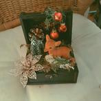 Kerststukje, klein soort hutkoffertje, Ophalen, Nieuw