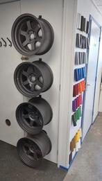 Set 16x9 4x100 TE37 Rep wielen., Ophalen of Verzenden