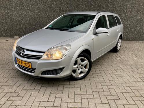 Opel Astra 1.6 16V 85KW Stationwagen 2007 Grijs metallic, Auto's, Opel, Bedrijf, Astra, ABS, Airconditioning, Boordcomputer, Centrale vergrendeling