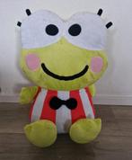 Keroppi knuffel groot sanrio kikker kawaii hello kitty 2011, Ophalen of Verzenden, Zo goed als nieuw, Kikker