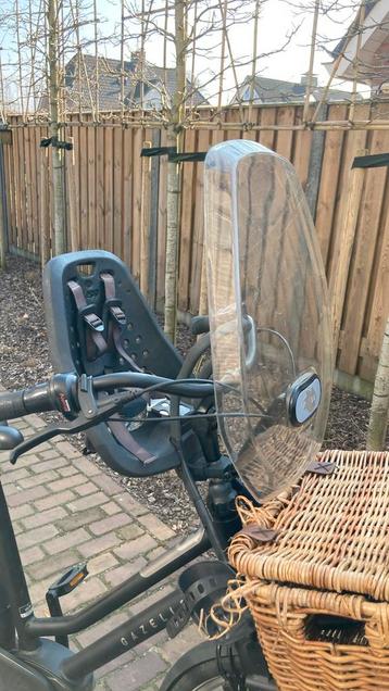 Fietsstoeltje voorop Yepp Mini inc windscherm +extra adapter beschikbaar voor biedingen