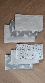 6x Meyco hydrofiele doeken / luiers clouds, dots en uni, Ophalen of Verzenden, Gebruikt