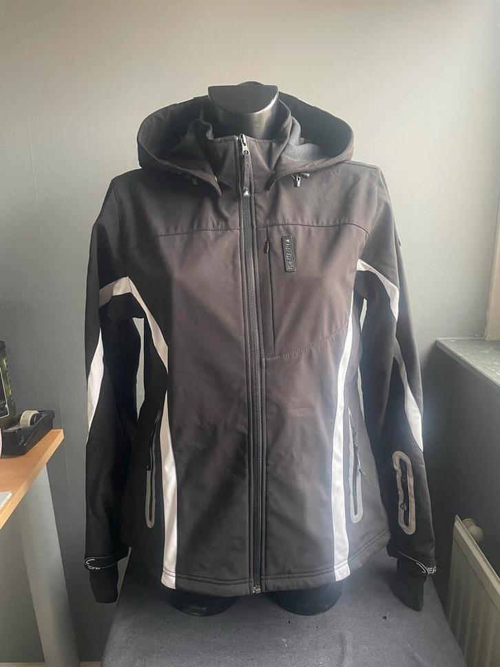 Softshell (ski) jas - Icepeak, Kleding | Dames, Jassen | Winter, Gedragen, Maat 42/44 (L), Zwart, Ophalen