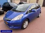 Honda Jazz 1.4 Hybrid Elegance 126.659km NAP panoramadak App, Euro 5, Stof, Gebruikt, 4 cilinders