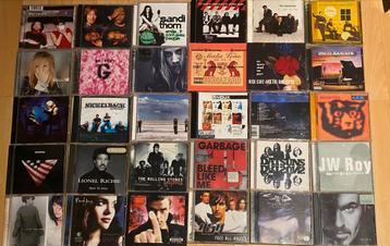 30 CD’s pop - rock - alternative beschikbaar voor biedingen