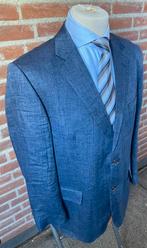 Nieuw Cum Laude blauwe 100% Linnen colbertr/ jasje  maat 54, Kleding | Heren, Kostuums en Colberts, Ophalen of Verzenden, Nieuw
