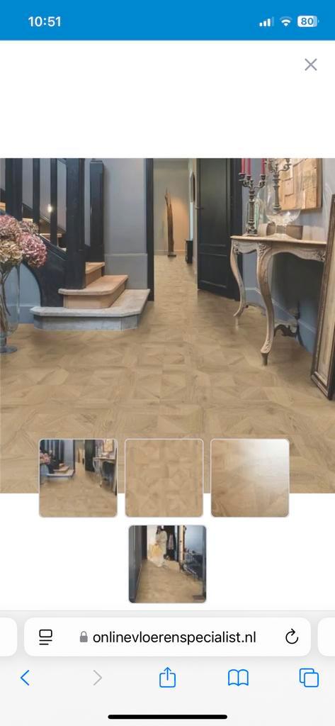 Laminaat Quickstep Impressive Patterns en plinten, Doe-het-zelf en Verbouw, Vloerdelen en Plavuizen, Nieuw, Laminaat, Hout, 50 tot 150 cm