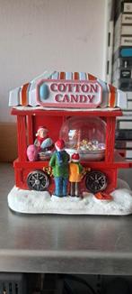 Cotton Candy kraam,kerstdorp (Z258-15), Ophalen of Verzenden, Zo goed als nieuw