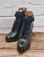 Muxart Barcelona - Mooie leren laarsjes maat 39 - Nieuw €200, Kleding | Dames, Schoenen, Lage of Enkellaarzen, Nieuw, X, Groen