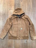 Carhartt J130-M Active Jacket Duck Canvas & Hoodie Bruin L, Kleding | Heren, Ophalen of Verzenden, Gedragen, Maat 52/54 (L), Bruin