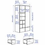 IKEA kledingkast, Huis en Inrichting, Kasten | Kledingkasten, Ophalen, Overige materialen, 100 tot 150 cm, 200 cm of meer