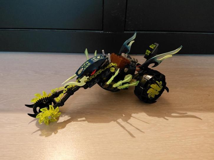 Lego Ninjago 70730: Chain Cycle Ambush, Kinderen en Baby's, Speelgoed | Duplo en Lego, Zo goed als nieuw, Lego, Complete set, Ophalen of Verzenden
