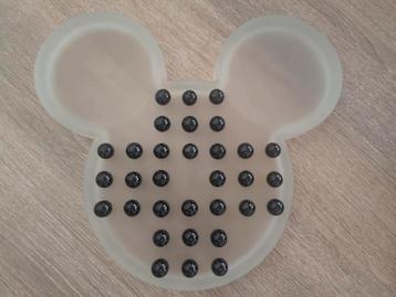 Glazen solitair spel - Mickey Mouse  beschikbaar voor biedingen