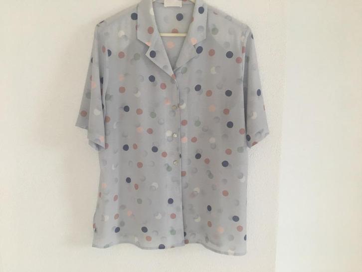 Dames Blouse Marcona Maat 42 Blauw z.g.a.n. 17092025, Kleding | Dames, Blouses en Tunieken, Zo goed als nieuw, Maat 42/44 (L)