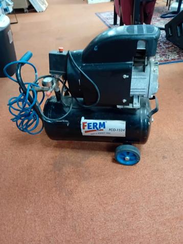 Ferm Compressor FCO-1524 - Zo Goed Als Nieuw! beschikbaar voor biedingen