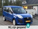 Fiat Doblò 1.4 Dynamic, 7person, 2eigenaar .aluminium velge, Auto's, Fiat, Voorwielaandrijving, Gebruikt, Doblo, Blauw