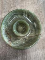 Groene Onyx schaal, Ophalen of Verzenden, Zo goed als nieuw